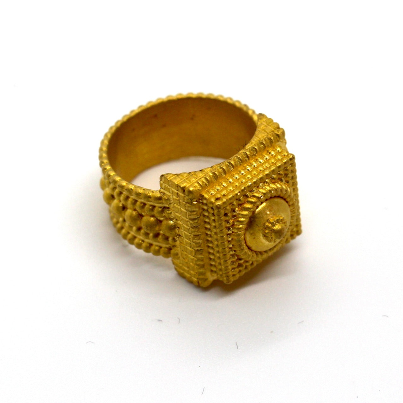 Ring pure gold 24ct - 'all that is' collection 1018 image number null