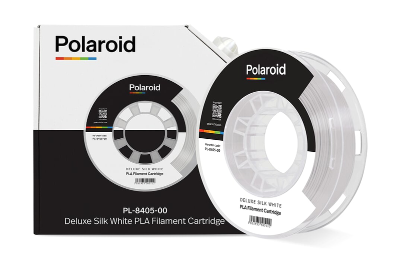 Pla - polaroid white universal deluxe silk 250g filament, , medium image number null