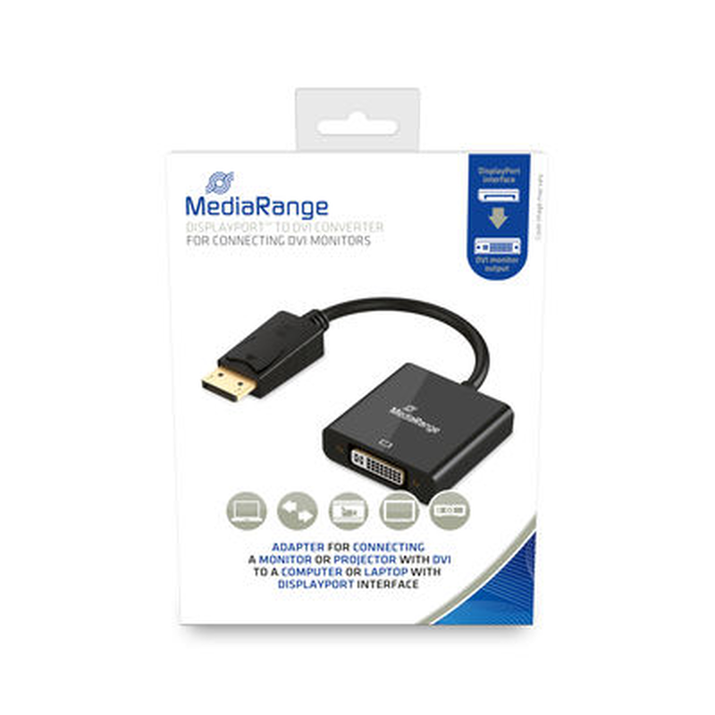 Mediarange displayport to dvi converter, , medium image number null