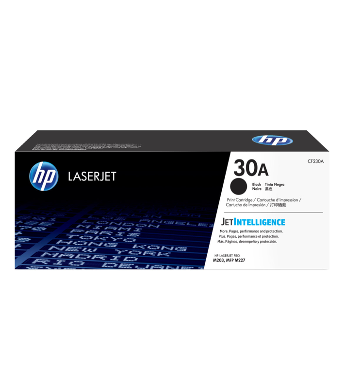 Hp 30a black original laserjet toner cartridge cf230a, , medium image number null