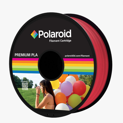 Pla - polaroid transparent glass watermelon red universal 1kg premium filament 1.75mm
