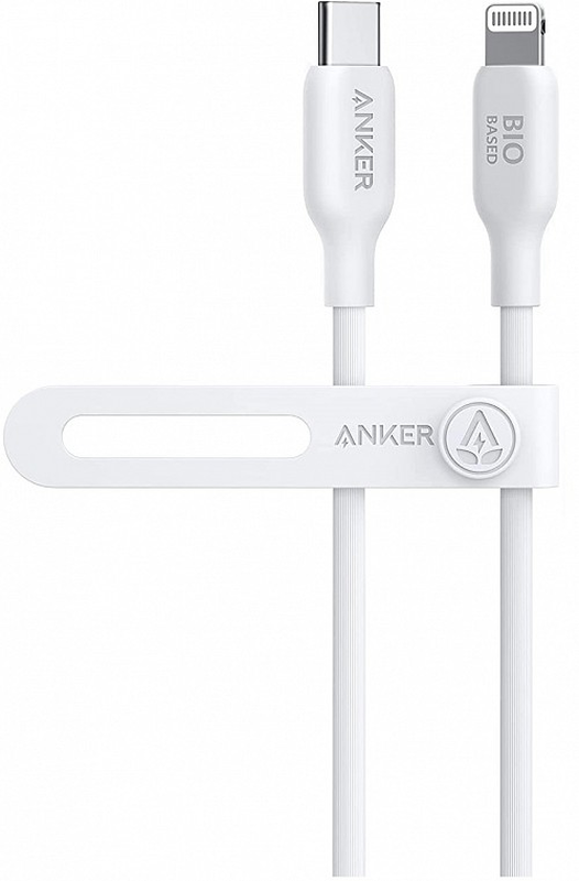 Anker mobile cable USB c to mfi 0.9m 541 eco-bio white, , medium image number null