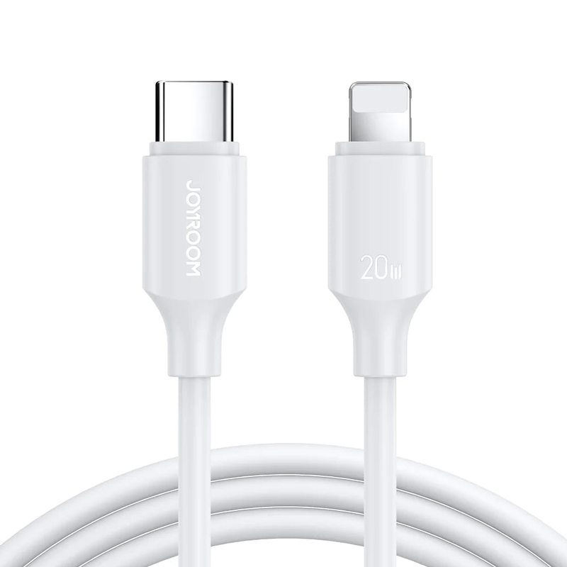 Joyroom s-cl020a9 20w Type-C to lightning fast charging data cable 0.25m-white, , medium image number null