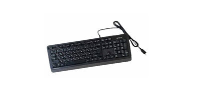 Fk10 russian fstyler sleek multimedia keyboard USB black a4 tech