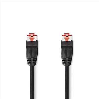 Cat6 patch cord 1.5 m black