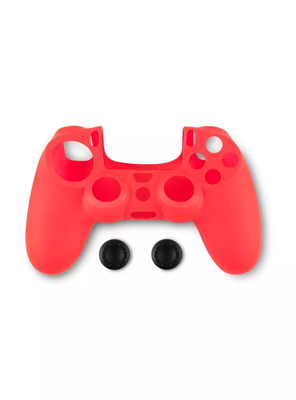 Spartan gear controller silicone cover and thump grips for ps4 red