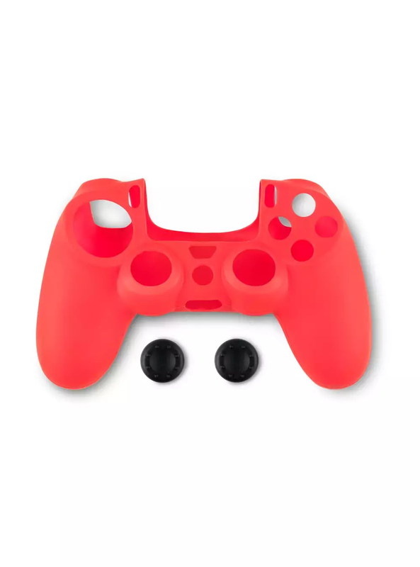 Spartan gear controller silicone cover and thump grips for ps4 red, , medium image number null