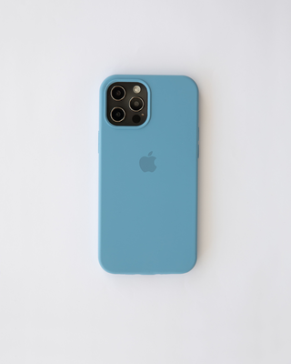 I-phone silicone case royal blue 7/8