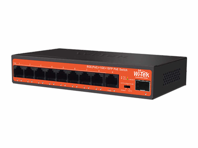 Wi-tek 250m wi-ps309gfh 8xgigabit poe ports