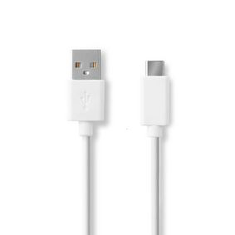 Apple lightning cable  8-pin male - USB-c 1m white, , medium image number null