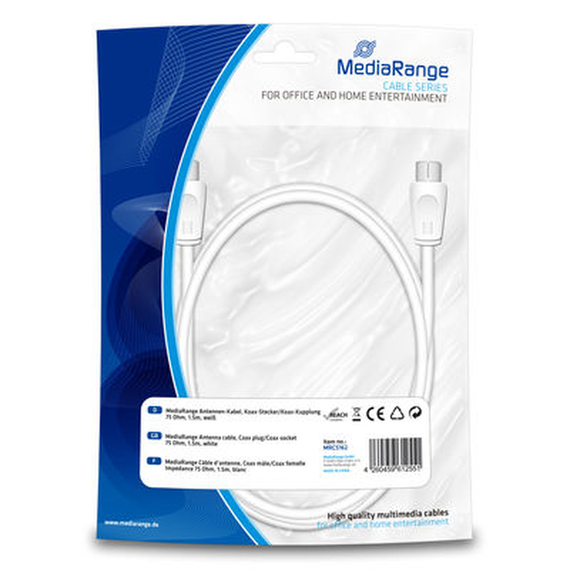 Mediarange antenna cable coax plus 1.5m, , medium image number null