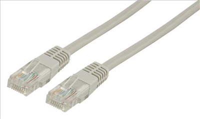 Unshielded rj45 cat 5e network cable 2.00 m grey