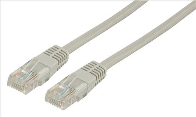 Unshielded rj45 cat 5e network cable 2.00 m grey, , medium image number null