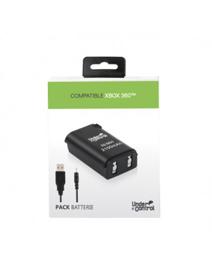 Under control xb360 battery pack 2100mAh black