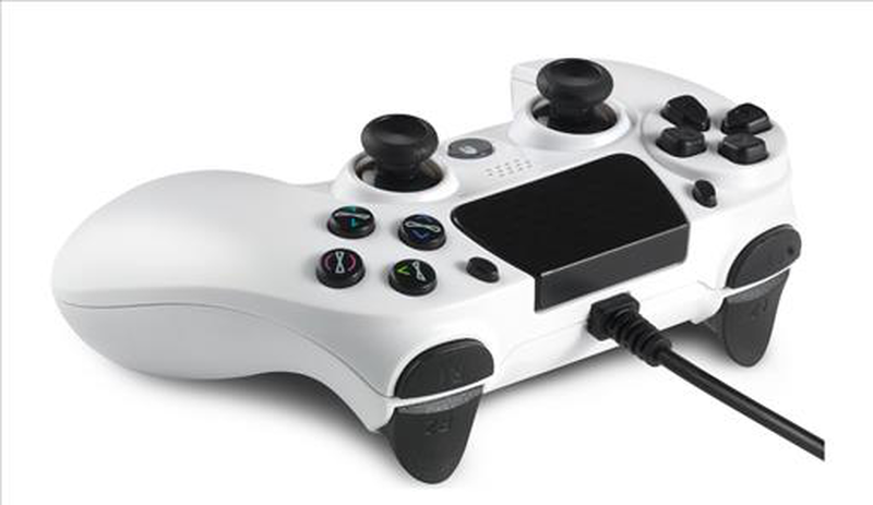 Spartan gear hoplite wired controller for pc and ps4 white, , medium image number null