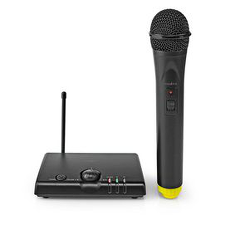 Wireless microphone 1 channel 1 microphone 5 hours operating time receiver black, , medium image number null