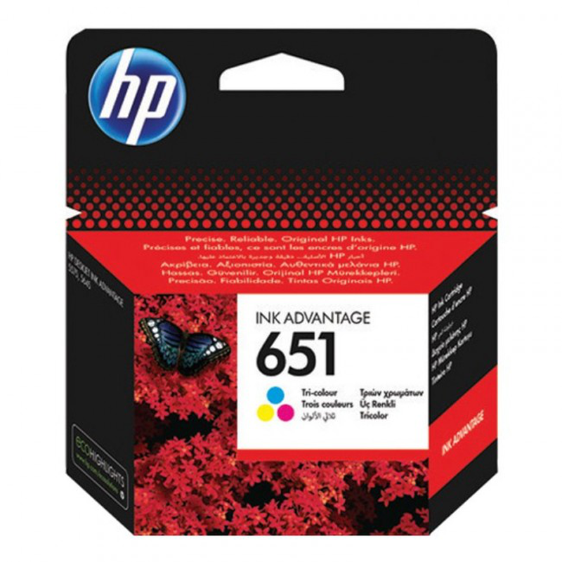 Hp 651 original colour ink, , medium image number null