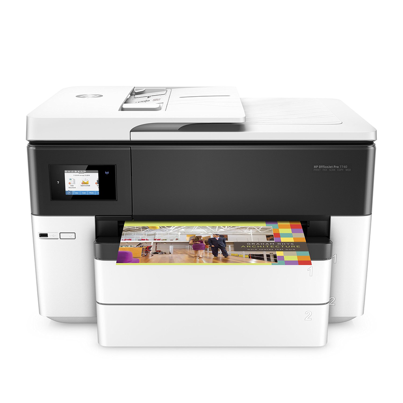 Hp officejet pro 7740 wide format aio, , medium image number null