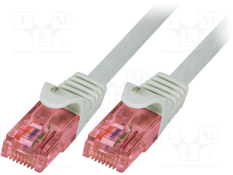 Logilink patch cable cat6 1 m, , medium image number null