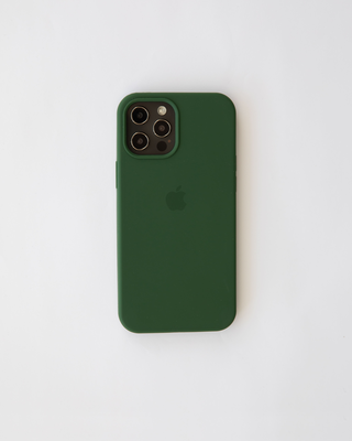 I-phone silicone case forest green 15