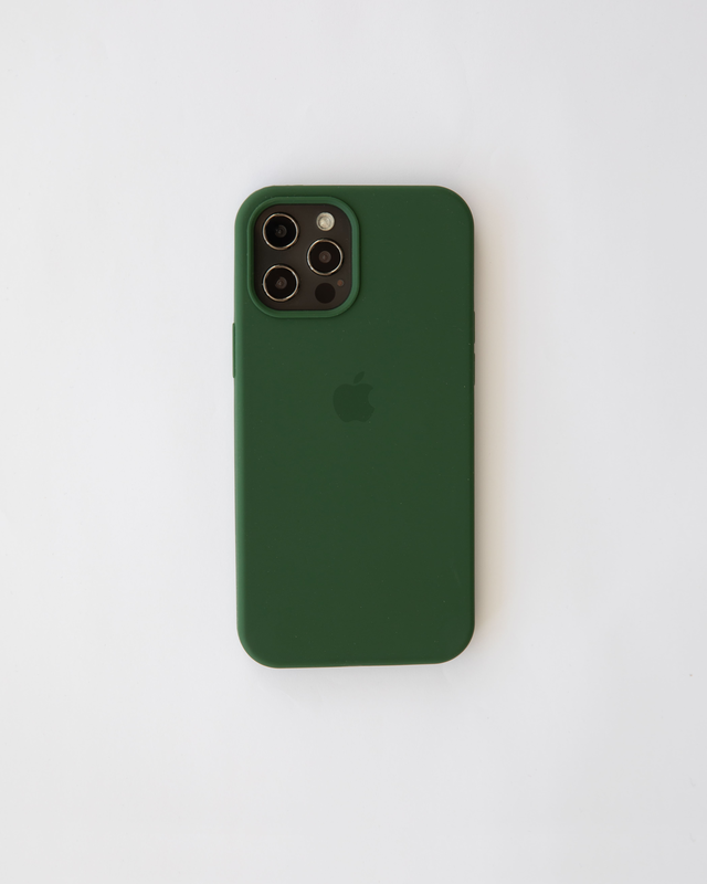 I-phone silicone case forest green 15, , medium image number null