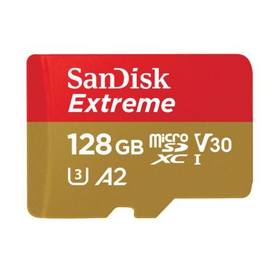 Extreme microsdxc 128GB 190mb/sec