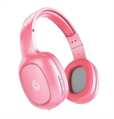 Sonic gear Airphone 3 bluetooth headphones pink