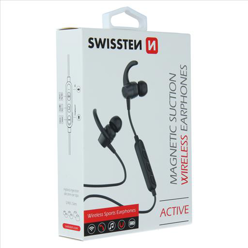 Swissten active bluetooth black sports, , medium image number null