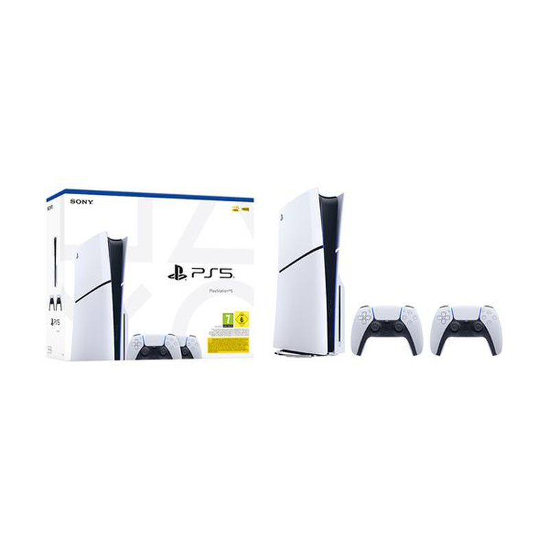 Playstation 5 bluray slim & dualsense bundle uk, , medium image number null