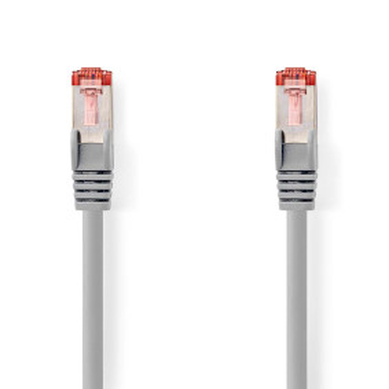 Cat 6 s/ftp network cable rj45 male - rj45 male 30m grey, , medium image number null