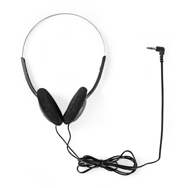 On-ear headphones wired 1.10m black, , medium image number null