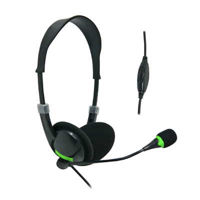 Pc headset with microphone