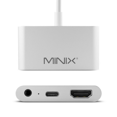 Minix USB c to 4kHDMIand audio jack adapter