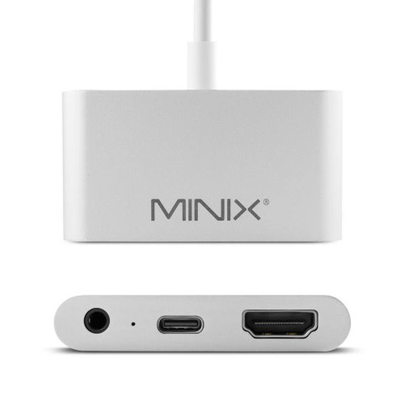 Minix USB c to 4kHDMIand audio jack adapter, , medium image number null