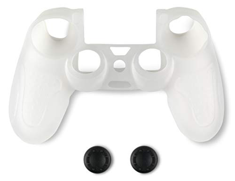 Spartan gear controller silicone skin cover and thump grips white, , medium image number null