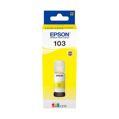 Epson ecotank 103 ink bottle 65ml yellow