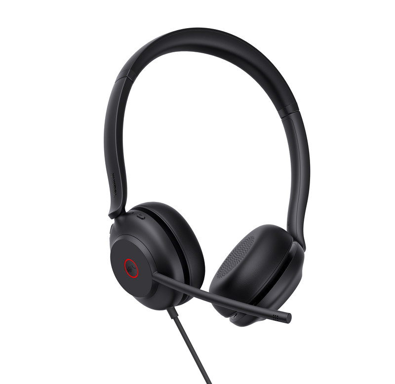 Yealink uh35 dual USB headset teams •connector type: USB •dual noise-canceling microphones •phenomenal audio for call and music •product & ergonomic design •busylight, , medium image number null