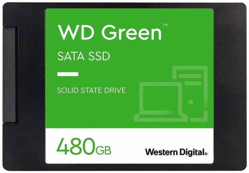 Western digital SSD 480GB 3dHDDgreen, , medium image number null