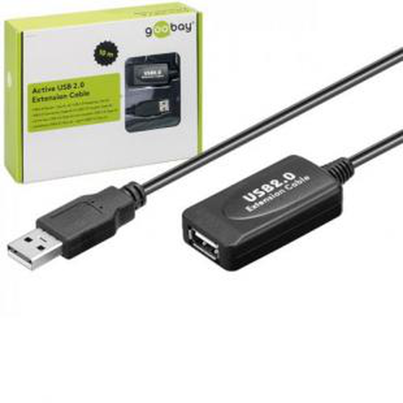 USB 2.0 active extention cable 10m, , medium image number null