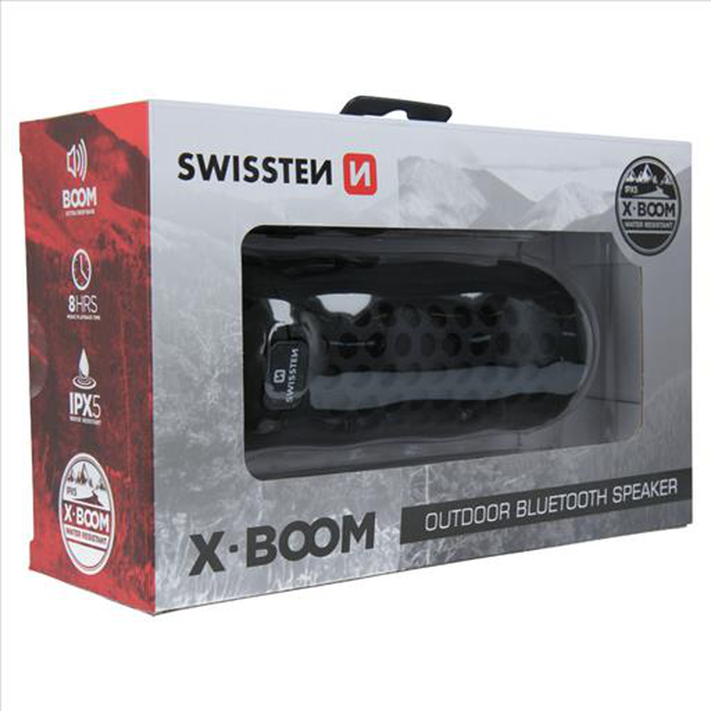 Swissten x-boom black bluetooth speaker, , medium image number null