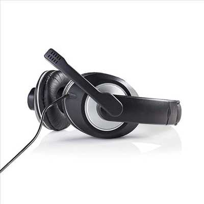 Pc headset over-ear microphone double 3.5mm connector