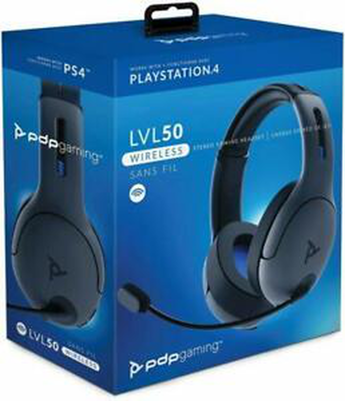 Pdp lvl50 wireless headset ps4, , medium image number null