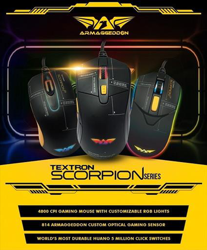 Armaggeddon scorpion 5 pro gaming mouse, , medium image number null