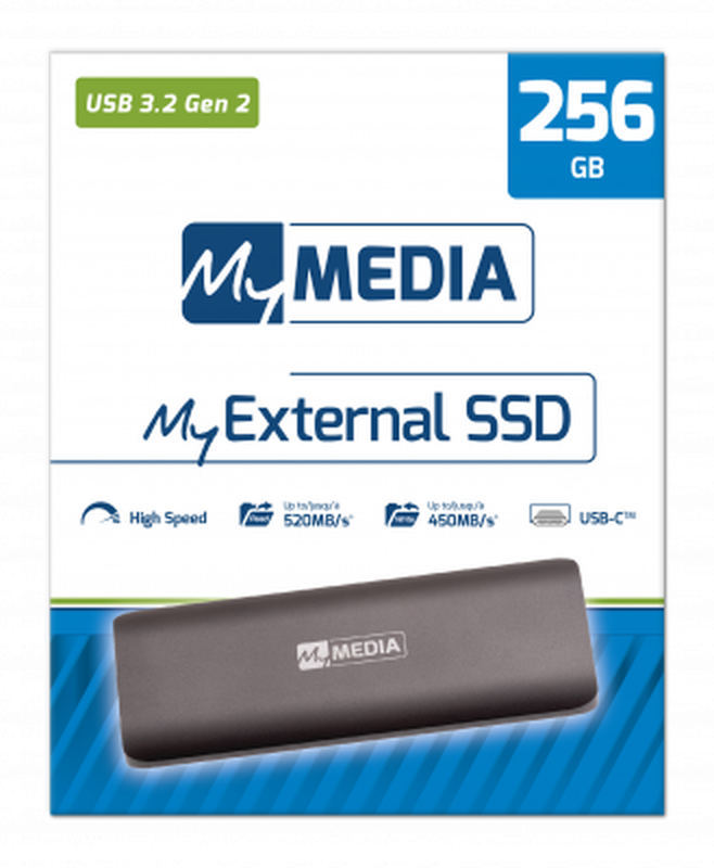 Mymedia SSD myexternal 3.2 Gen 2 256GB, , medium image number null