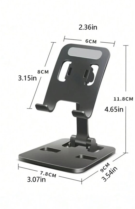 Folding mobile phone bracket - black, , medium image number null