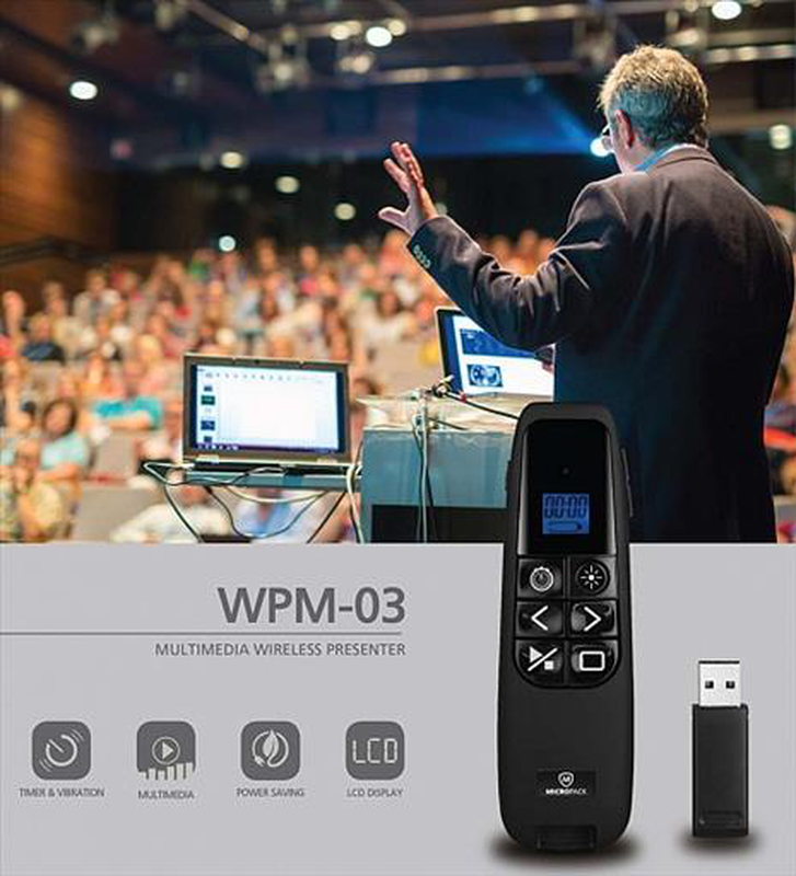 Micropack wpm-03 laser presenter with timer, , medium image number null