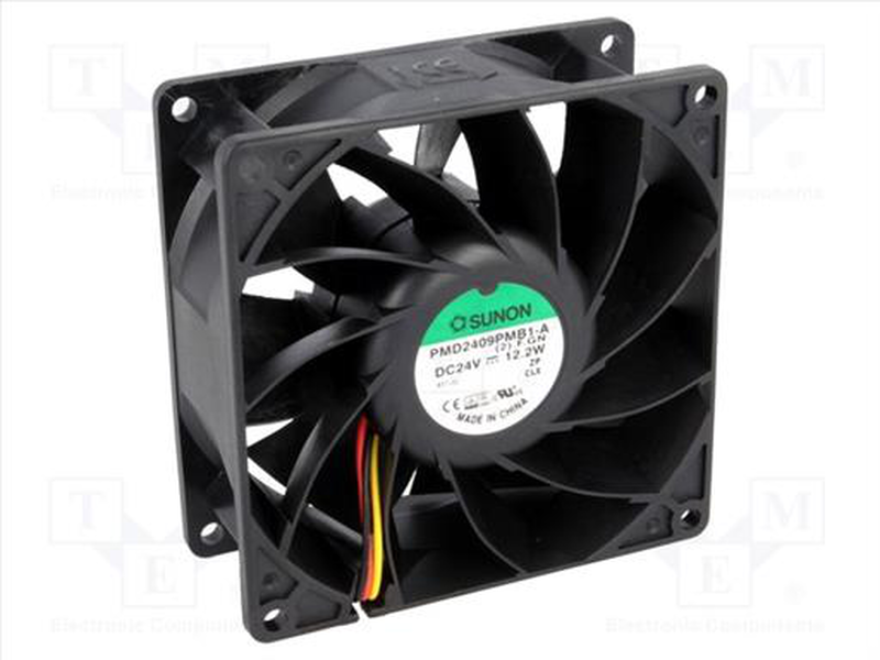 24vdc fan axial 92x92x38mm 57.6db, , medium image number null