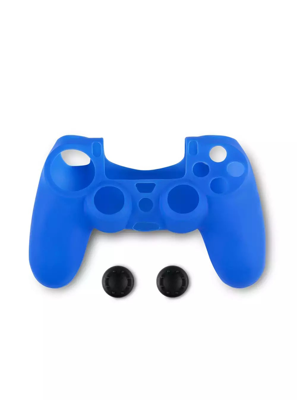 Spartan gear controller silicone cover and thump grips for ps4 blue, , medium image number null