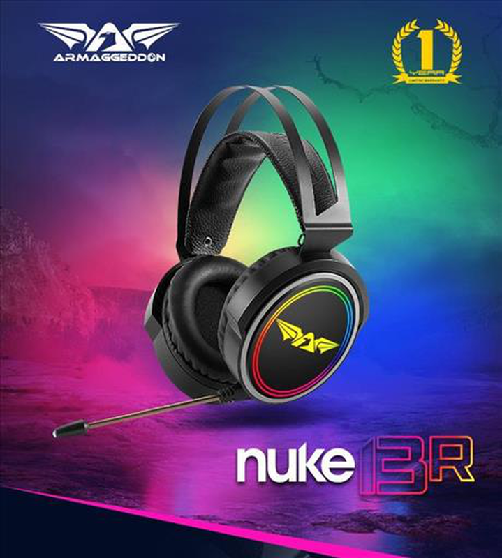 Armaggeddon nuke 13r 7.1 pro gaming headset, , medium image number null