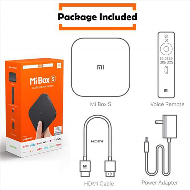 Xiaomi mi box s 4k ultraHDset-top box, , medium image number null